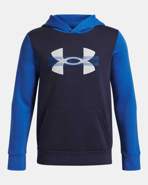 UA Rival Fleece Colorblock Graphic UA Rival Fleece Colorblock Graphic
